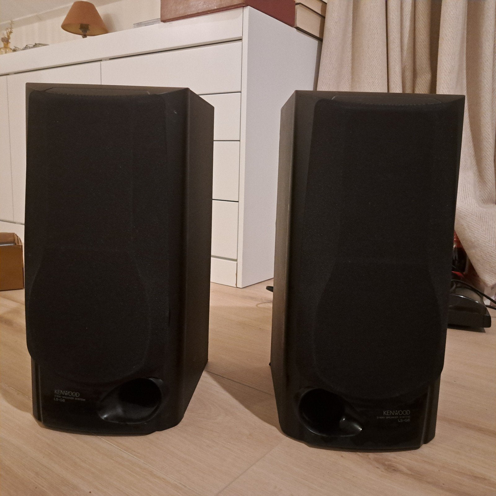 Kenwood LS-G6 3-weg luidsprekersysteem, Auto diversen, Ophalen, Gebruikt