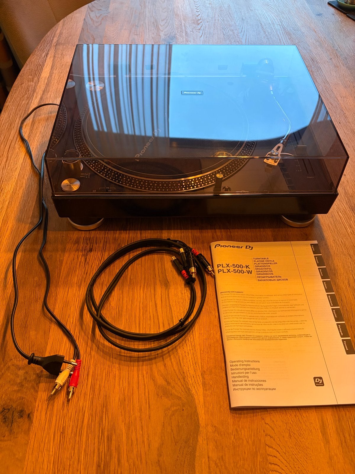 Pioneer DJ PLX-500-K Platenspeler (plaat niet inbegrepen), Audio, Tv en Foto, Ophalen, Nieuw, Pitch-regelaar, Pioneer