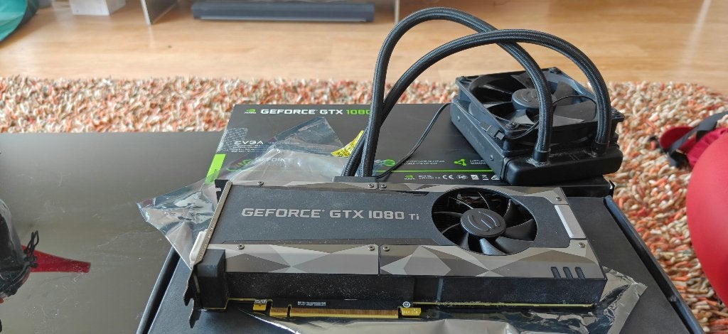 EVGA GTX 1080 Ti SC2 Hybrid aangeboden, Ophalen, PCI-Express 3, Gebruikt, HDMI
