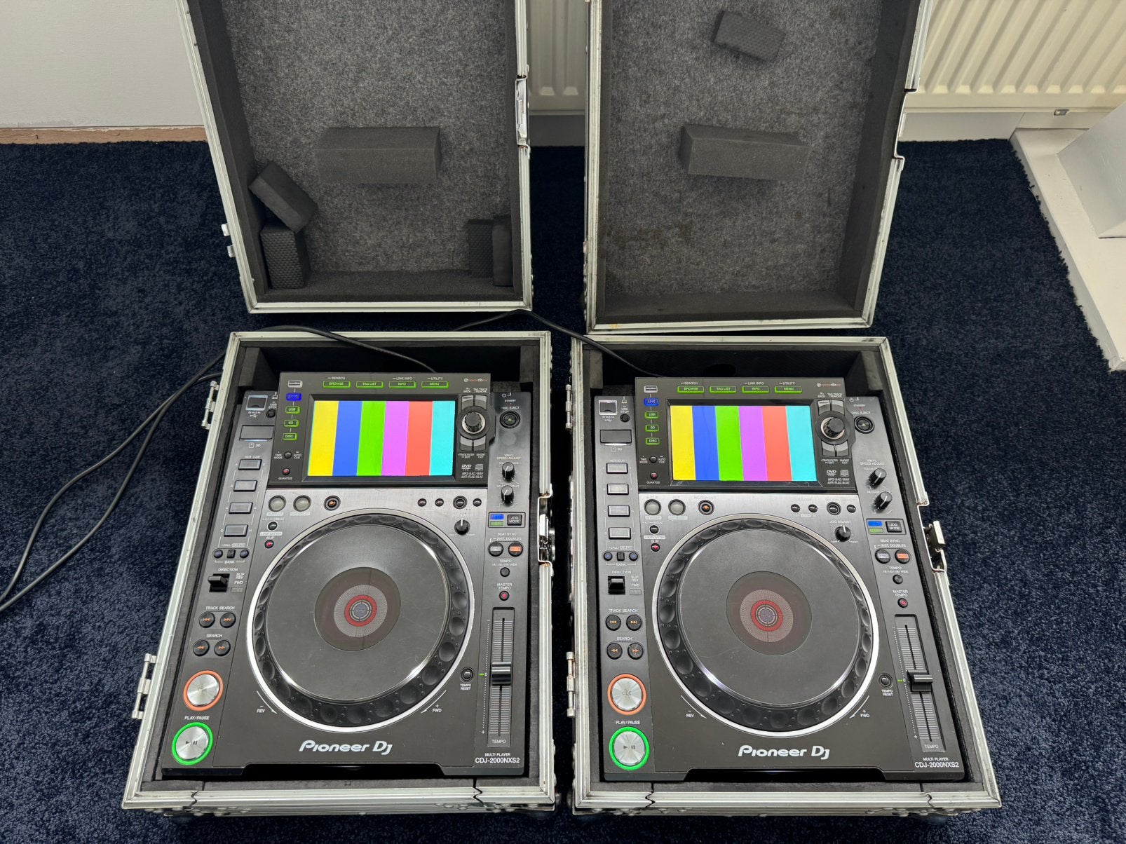 Pioneer CDJ 2000 Nexus 2 Spelers CDJ2000 NXS2 RoadReady Case, Muziek en Instrumenten, Dj-sets en Draaitafels, Ophalen, Zo goed als nieuw