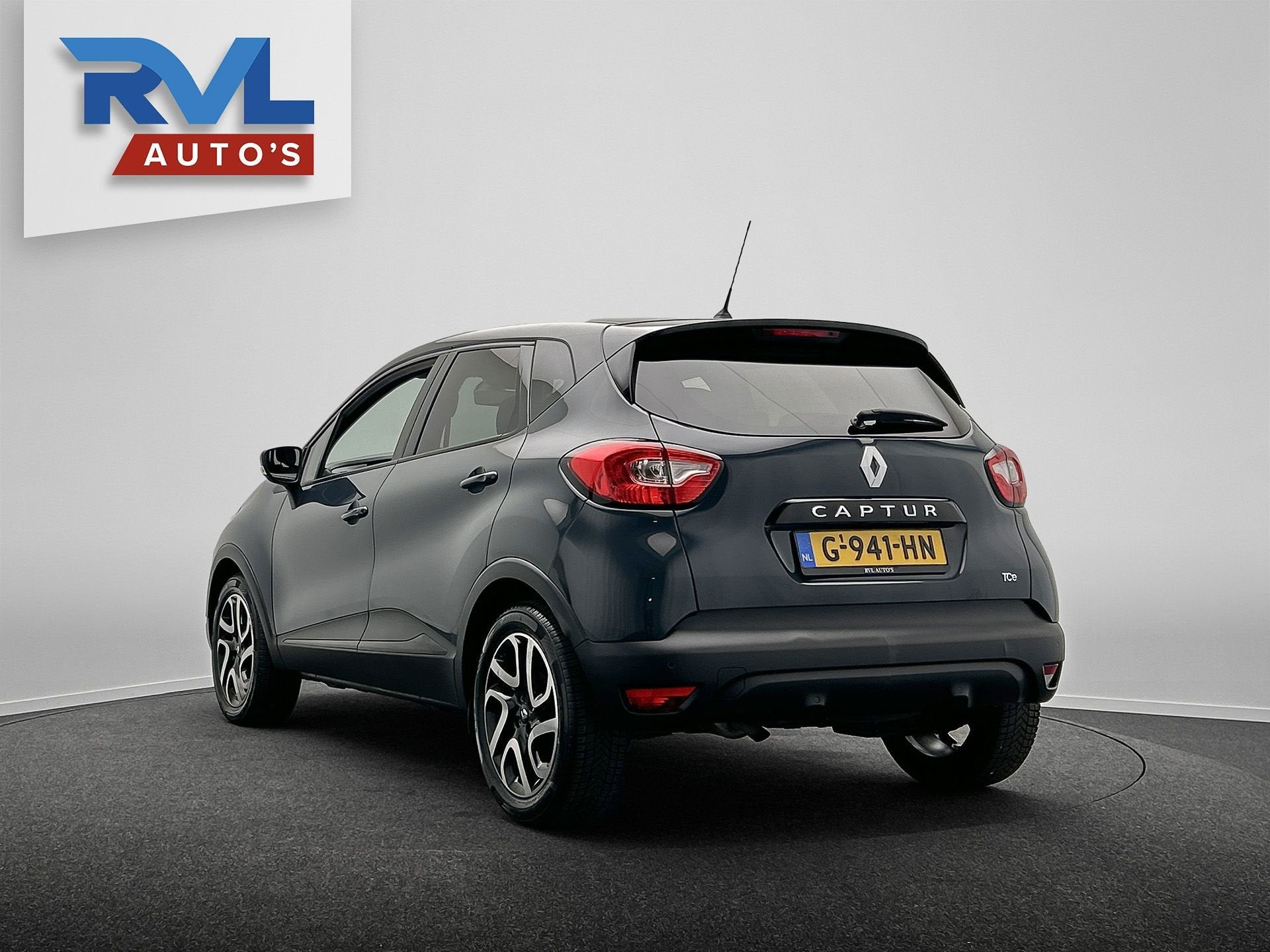 Renault Captur 1.2 TCe Dynamique | Leder | Camera | Navigati, Auto's, Euro 5, Zwart, 4 cilinders, Automatische klimaatregeling