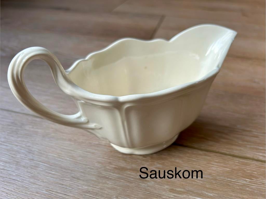 Wedgewood Queen’s Plain Sauskom, Antiek en Kunst, Antiek | Servies los, Ophalen of Verzenden