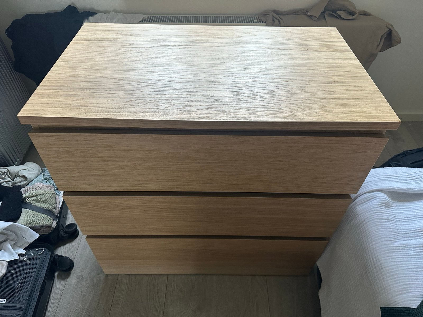 Zo goed als nieuwe IKEA Malm ladekast, Ophalen, 50 tot 100 cm, Zo goed als nieuw, 3 of 4 laden