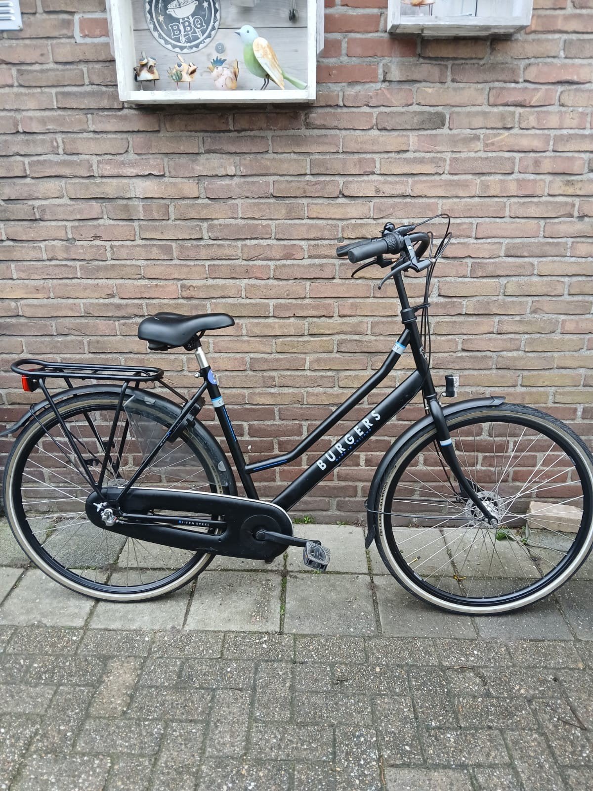 28" Burgers City C3 Meidenfiets Schoolfiets ZGAN., Ophalen, 24 inch, Gazelle Esprit Batavus Fonk BSP Cortina., Versnellingen