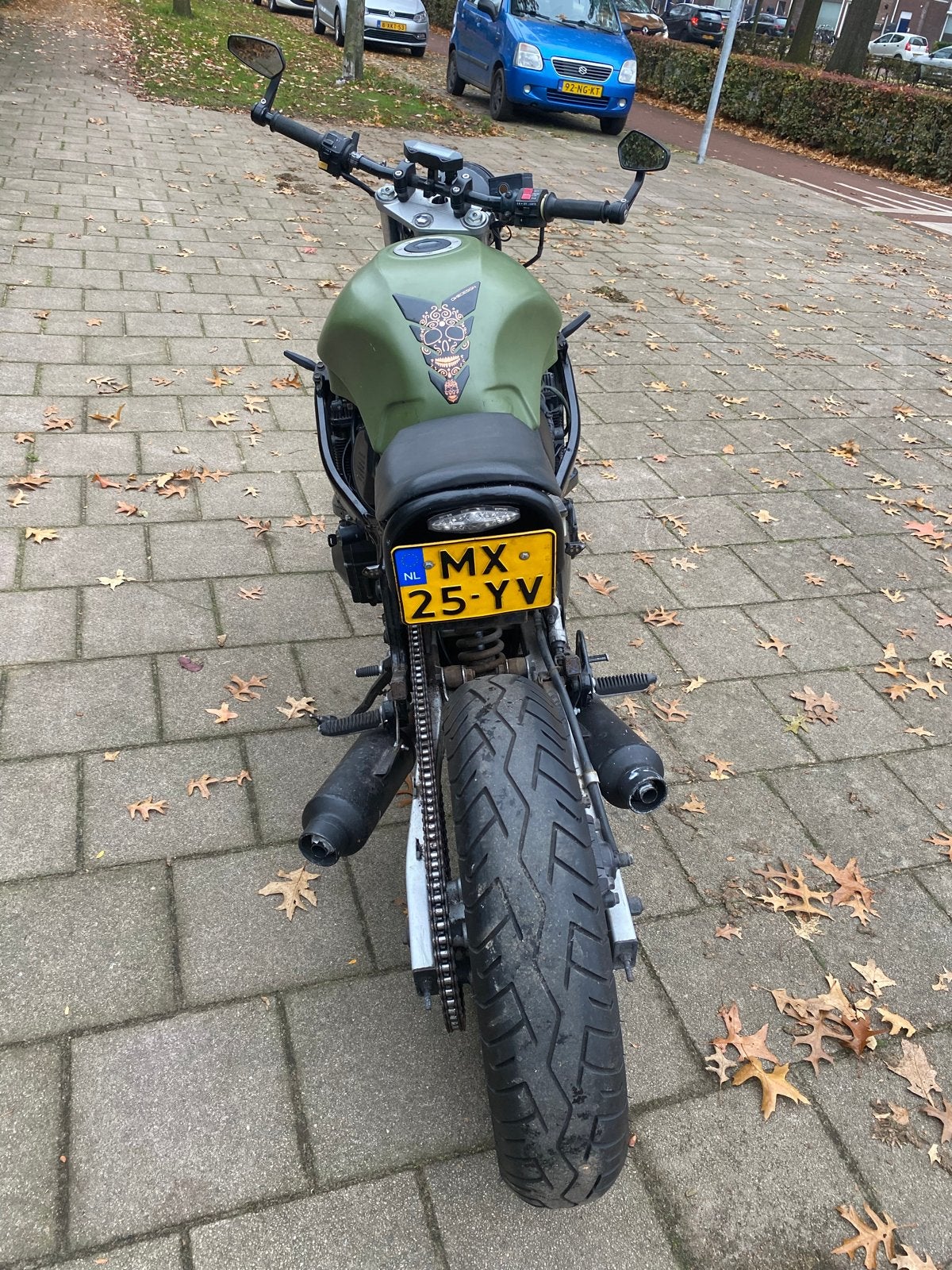 Suzuki GSX600F, Ophalen, Gebruikt
