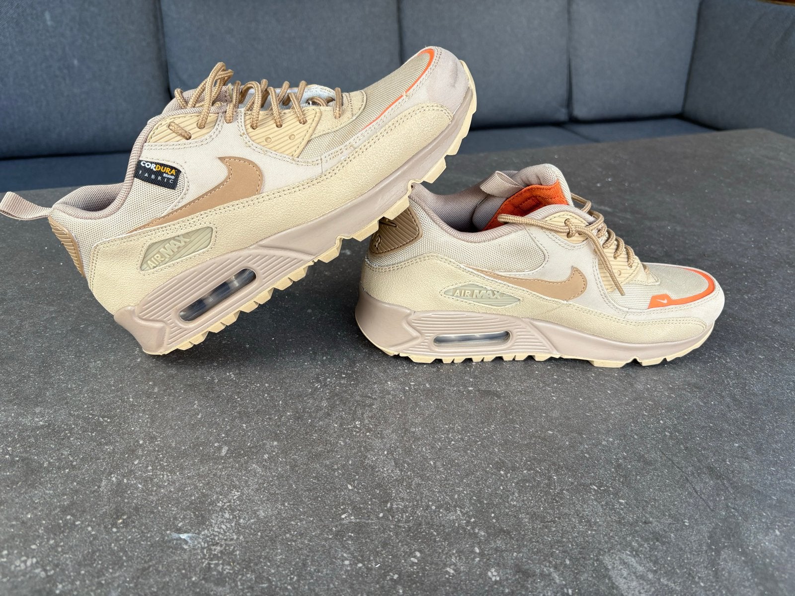 Nike Air Max 90 Surplus - Stevige sneakers met stalen neuzen, Kleding | Heren, Schoenen, Gedragen, Sneakers of Gympen, Overige kleuren