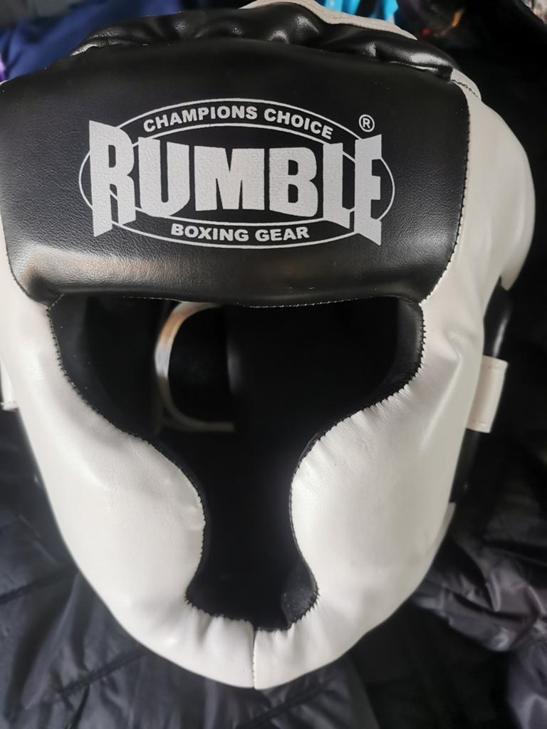 Rumble hoofdbeschermer maat xs zo goed als nieuw, Ophalen of Verzenden, Zo goed als nieuw, Bokshandschoenen
