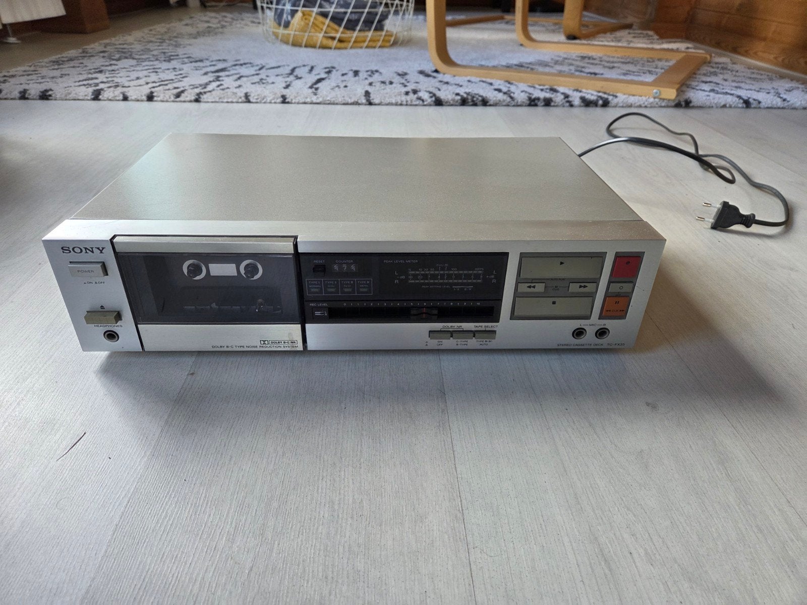 Sony TC- FX 35 Cassettedeck, Audio, Tv en Foto, Ophalen of Verzenden, Sony