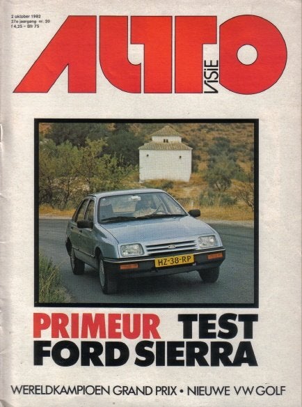 Autovisie 20 1982 : VW Polo Coupe GT - Citroen Visa GT, Ophalen of Verzenden, Gelezen, Algemeen