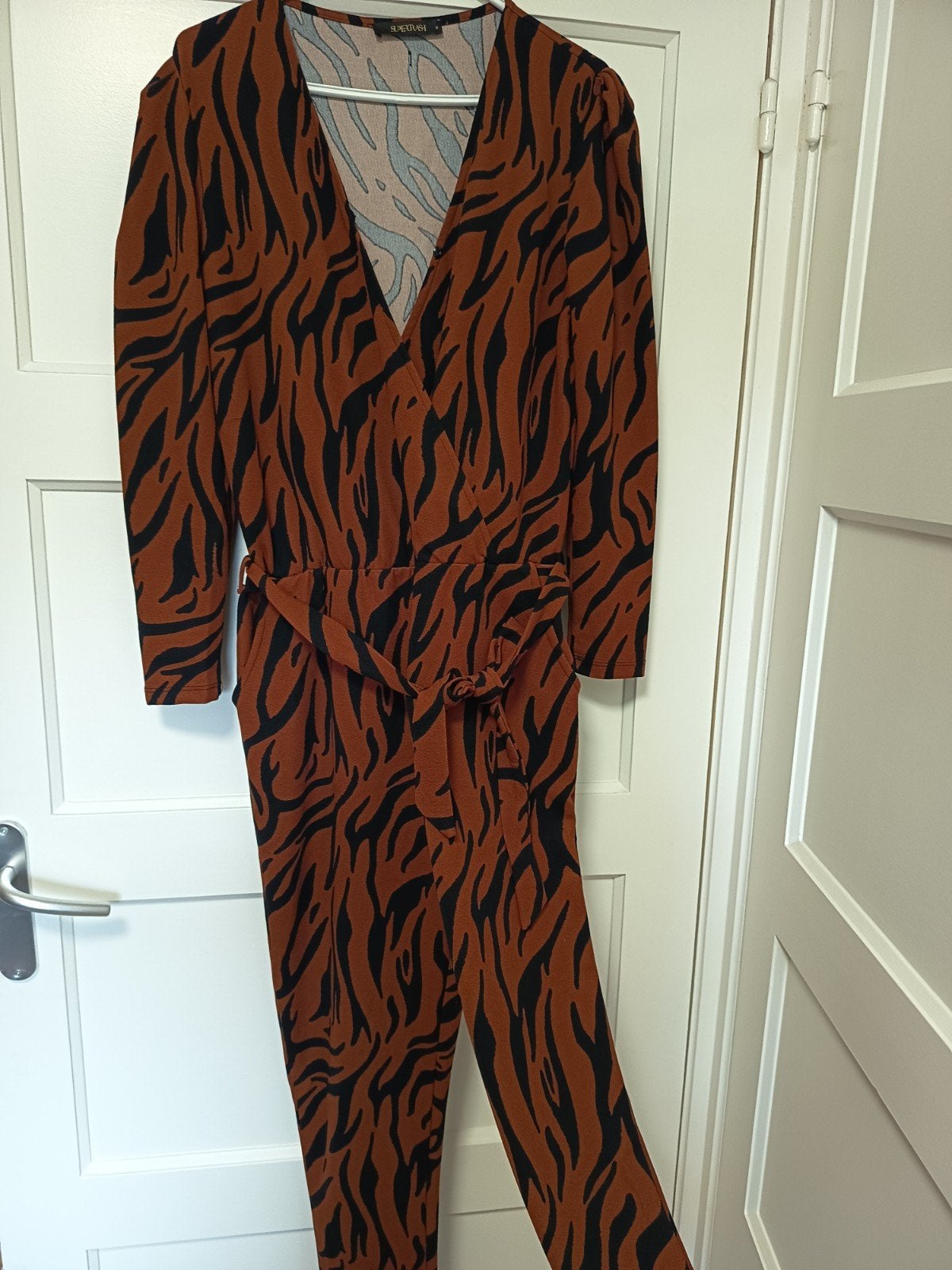 Supertrash Jumpsuit Maat M, Maat 38/40 (M), Ophalen of Verzenden, Zo goed als nieuw, Bruin