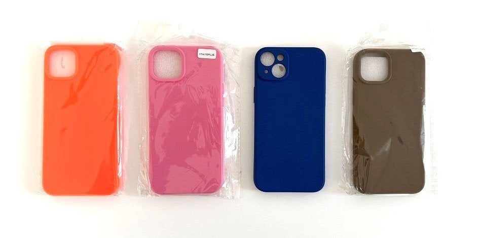 SPLINTERNIEUW! 4x Siliconen telefoonhoesje iPhone 15 Plus, Telecommunicatie, Mobiele telefoons | Hoesjes en Frontjes | Apple iPhone