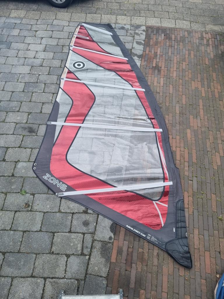 Windsurfzeilen, neilpryde, GA, naish, Ophalen of Verzenden, Gebruikt, Met draagtas, 5 tot 6.5 m²