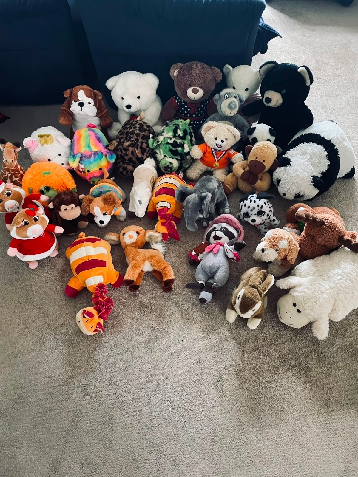 Grote collectie knuffels en poppen, Ophalen, Gebruikt, Disney, Beer
