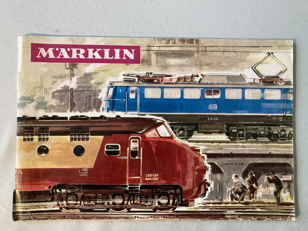 Märklin catalogus 1965/66, Wisselstroom, Gebruikt, Overige typen, Ophalen of Verzenden