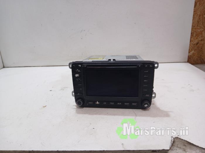 Radio CD Speler van een Volkswagen Touran, Gebruikt, -, Volkswagen, -