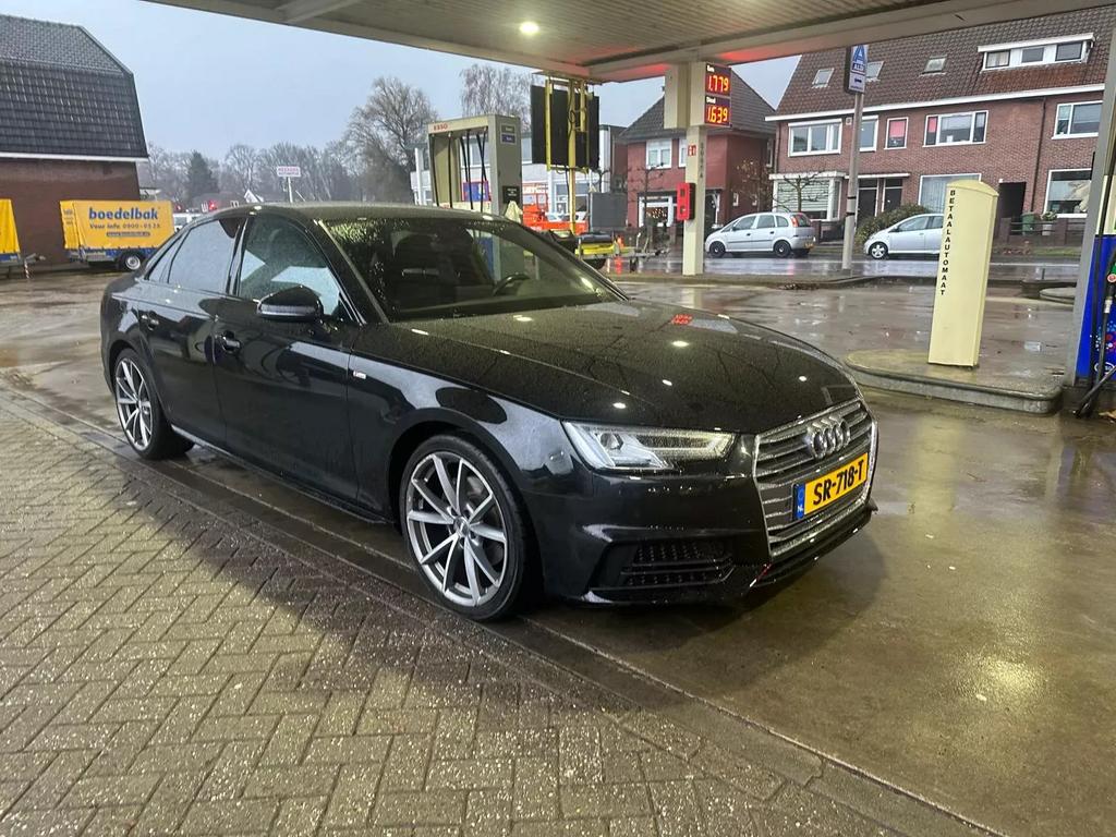Audi A4 1.4 Tfsi 150pk S Tronic 2018 Zwart, 65 €/maand, Zwart, Origineel Nederlands, 1395 cc