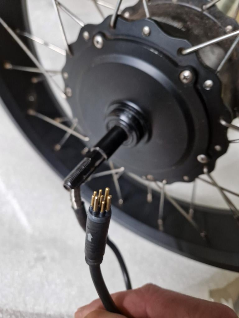 KNAAP BIKES Achterwielmotor Ananda / nog 1 beschikbaar!!, Fietsen en Brommers, Fietsonderdelen, Ophalen of Verzenden, Gebruikt