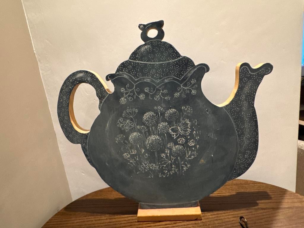 Geote handgeschildede decoratieve theepot, Ophalen of Verzenden