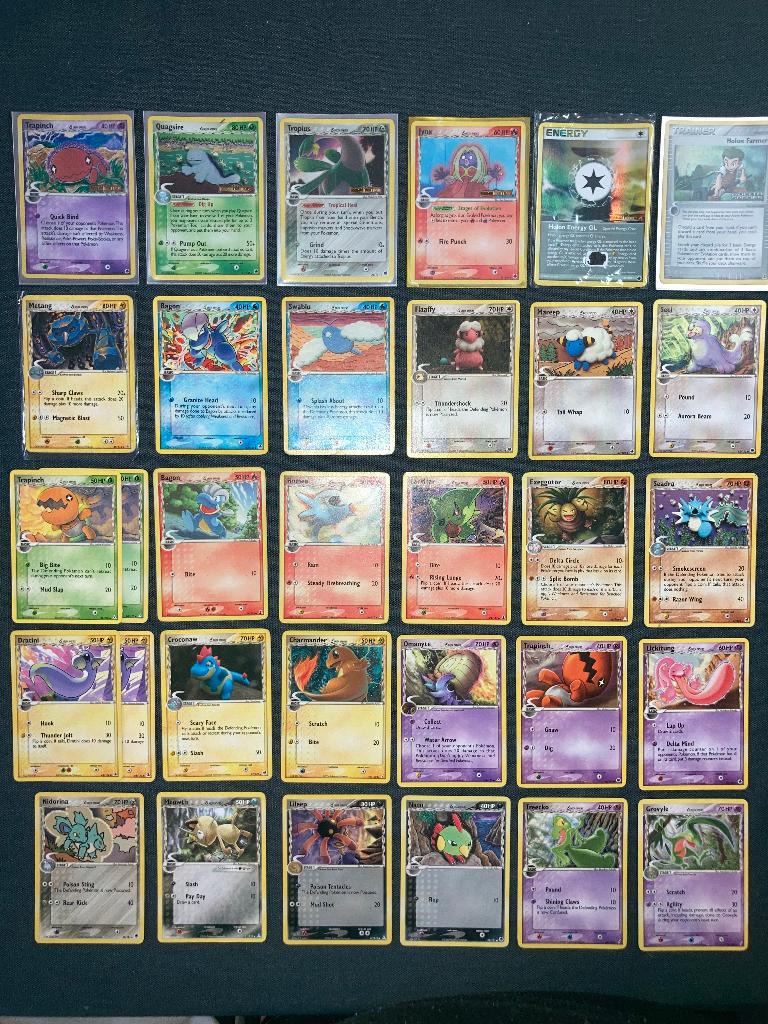 Pokemon kaarten delta species, Verzenden, Zo goed als nieuw, Meerdere kaarten