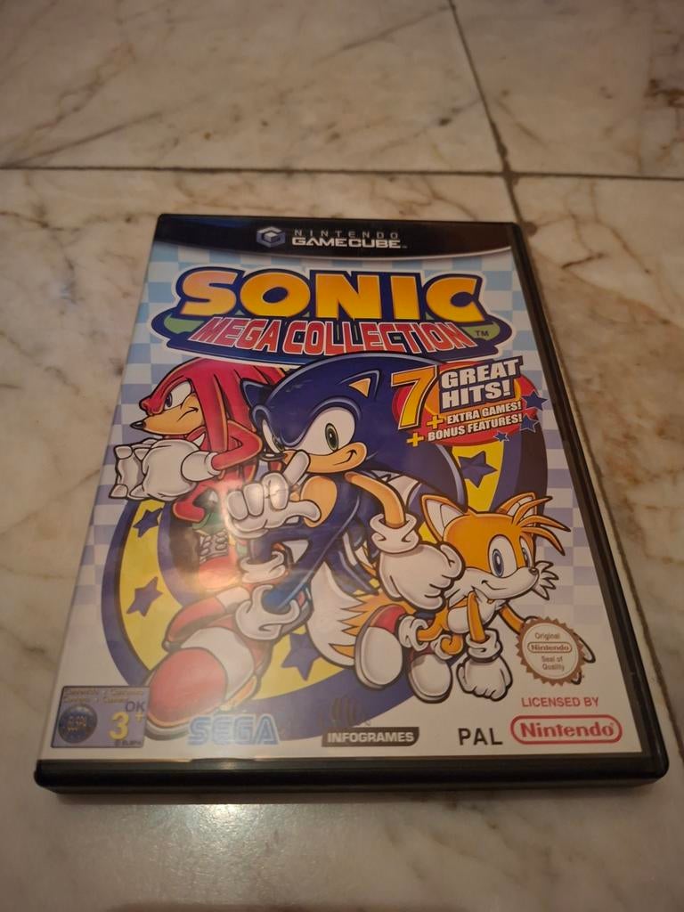 Sonic Mega Collection - Gamecube, Gebruikt, 2 spelers, Ophalen of Verzenden, Vanaf 3 jaar