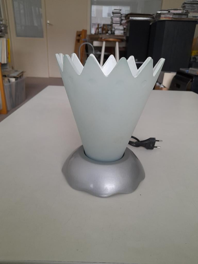 Commodelamp glas Hema  - nieuwst., Ophalen, Zo goed als nieuw, Glas, Minder dan 50 cm