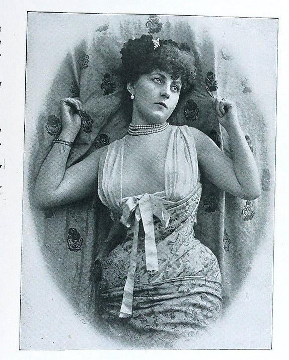 Nos Jolies Actrices [c. 1895] Belle Epoque Cleo de Merode, Ophalen of Verzenden