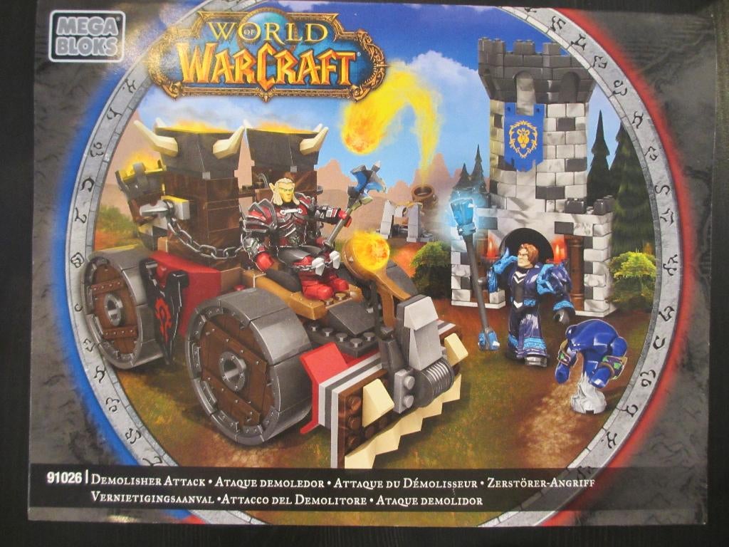 Mega Bloks - World of Warcraft sets, Kinderen en Baby's, Speelgoed | Bouwstenen, Gebruikt, Megabloks, Ophalen of Verzenden