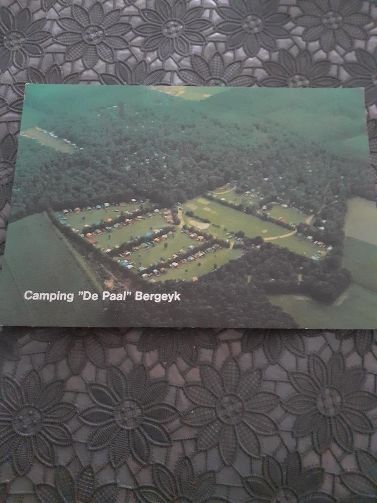Camping de Paal Bergeijk, Verzamelen, Ansichtkaarten | Nederland, Ophalen of Verzenden, 1960 tot 1980