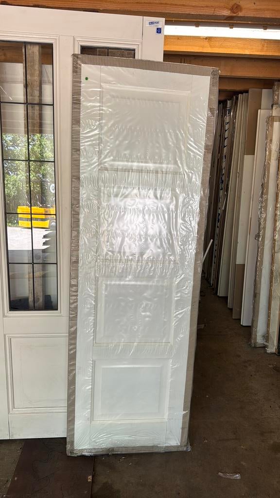 2x opdek paneeldeur 68x211.5 cm linkshangend nr 859, Ophalen, Minder dan 80 cm, Binnendeur, Nieuw