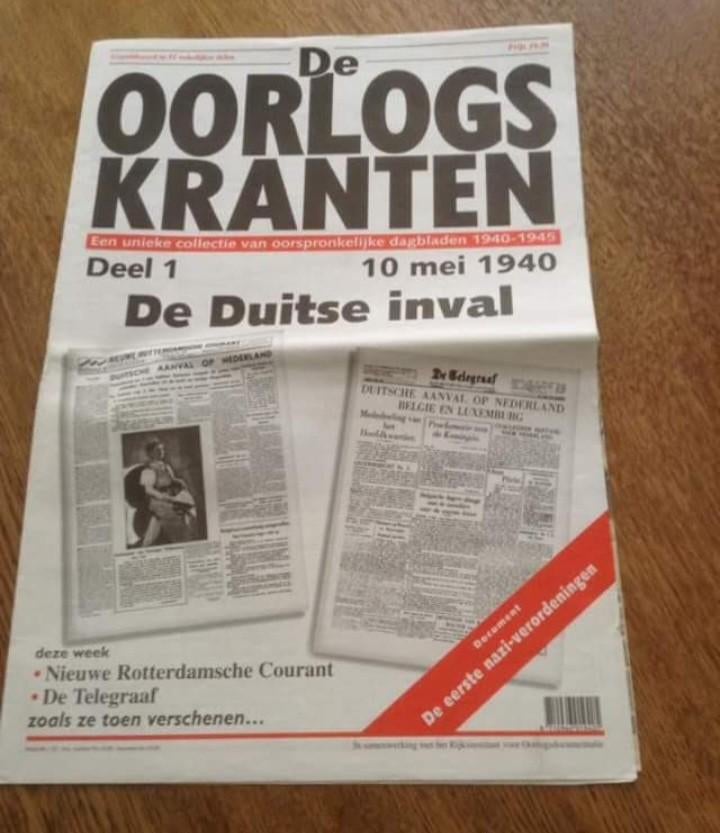 TEKOOP. COMPLETE SERIE OORLOGSKRANTEN, Boeken, Ophalen, Tweede Wereldoorlog, Zo goed als nieuw, Marine