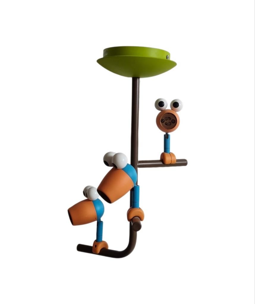 Vintage Massive "Zoo" Birdie vogel Kinderlamp - Retro Design, Ophalen of Verzenden, Zo goed als nieuw, Modern, Minder dan 50 cm