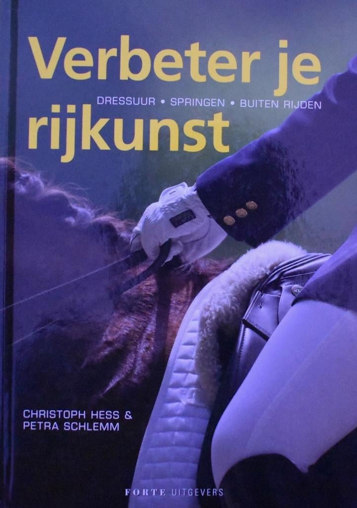 Hess & Schlemm: Verbeter je rijkunst (met paardrijden), Ophalen of Verzenden, Zo goed als nieuw, Paarden of Pony's