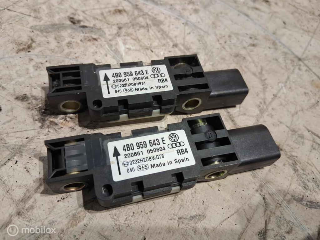 Sensor airbag Audi A3 8P 2.0 TDI  ('03-'12) 4B0959643E, Audi, Gebruikt, Audi, Ophalen of Verzenden