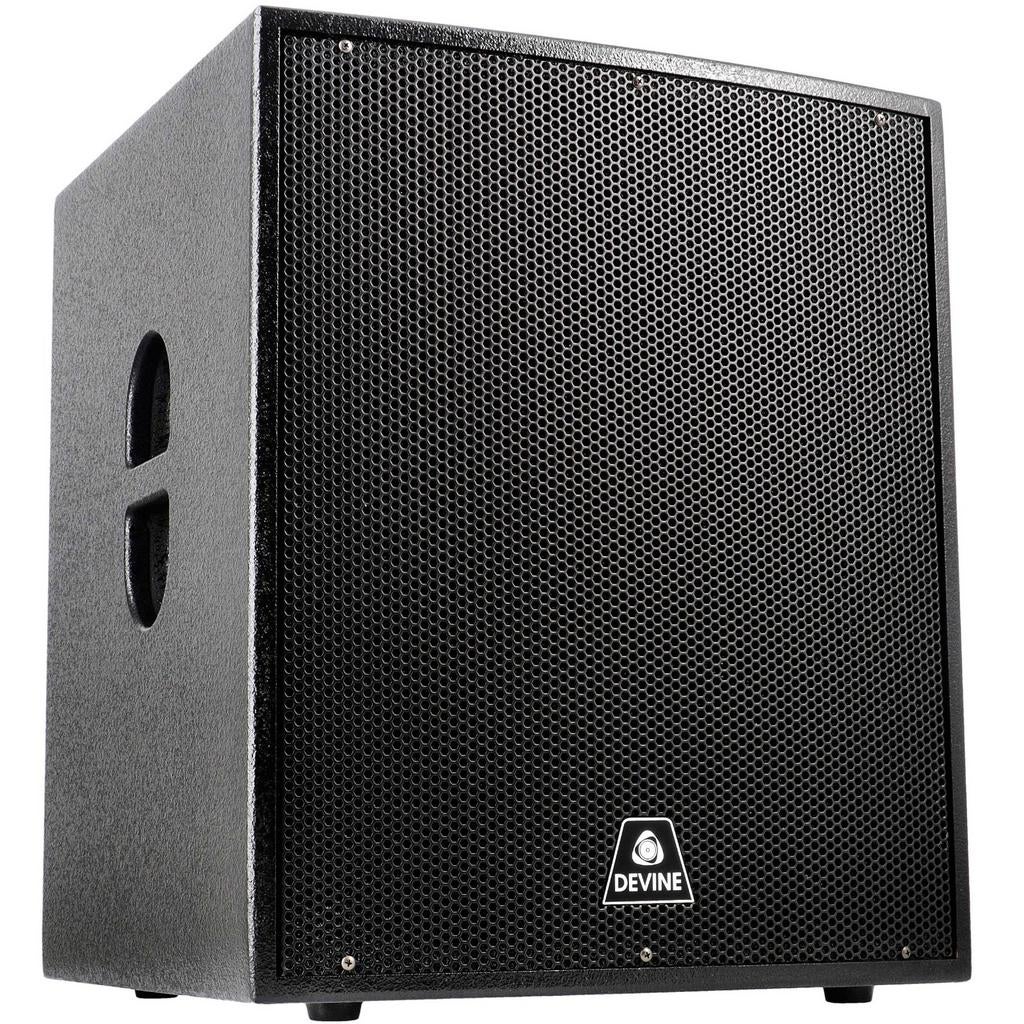 Devine Axeo 15SA Subwoofer - Zo goed als nieuw!, Ophalen of Verzenden, Zo goed als nieuw