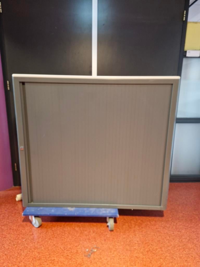 EromesRoldeurkast / archiefkast antraciet half hoog 112h, Huis en Inrichting, Ophalen, 100 tot 150 cm, Vst, Industriestraat 5