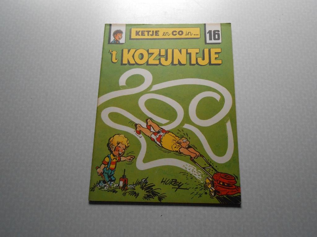 Ketje en co 16 't Kozijntje 1971. 1 ste druk., Hurey, Eén stripboek, Nieuw, Ophalen of Verzenden