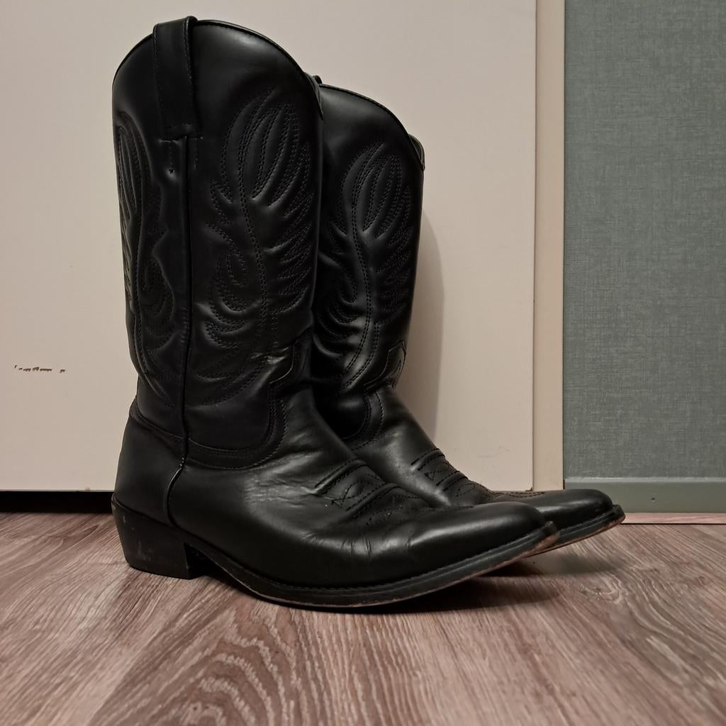 Taft Leren Laarzen - Maat 41, Zwart, Boots, Ophalen of Verzenden, Taft