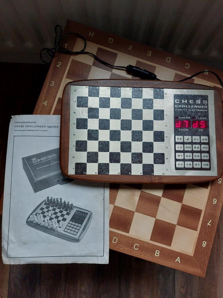 Chess Challenger CCX - Vintage Schaakcomputer, Hobby en Vrije tijd, Denksport en Puzzels, Gebruikt, Schaken, Ophalen
