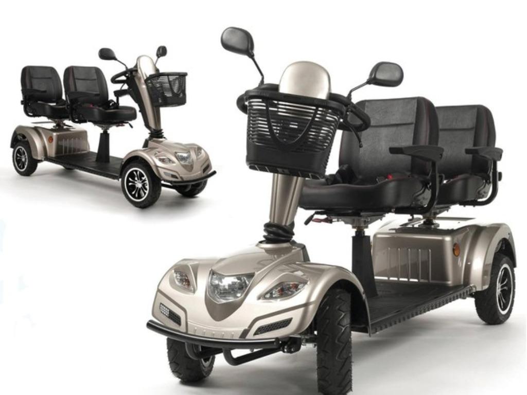 ✅ 2 persoons / Tandem, Limo nieuw en gebruikt te huur, Diversen, Brommobielen en Scootmobielen, Verzenden, 16 km/u of meer, Mango