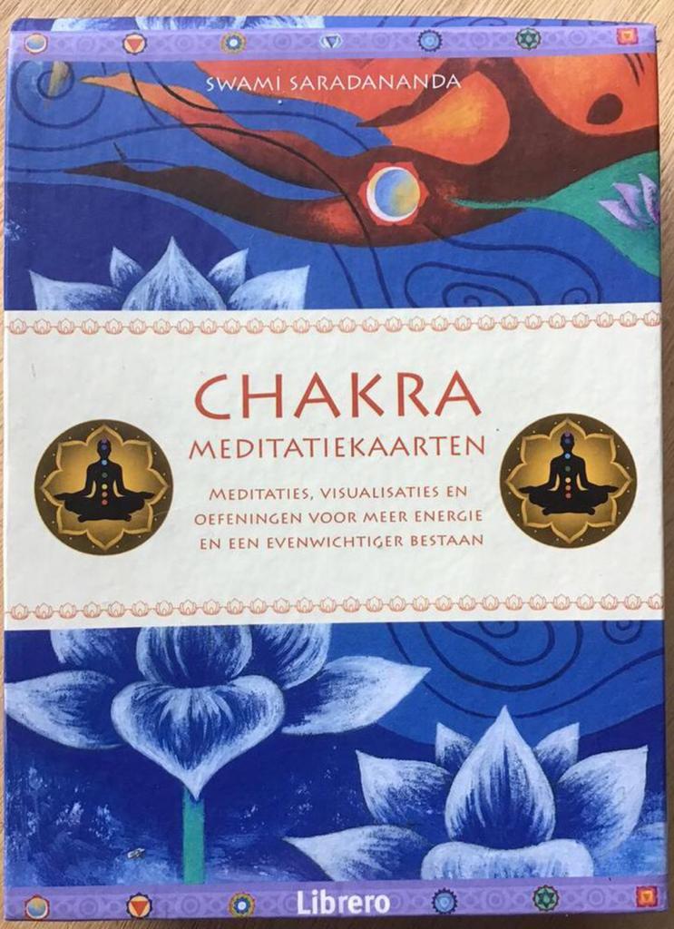 Chakra meditatiekaarten - swami Saradananda - ZGAN, Ophalen of Verzenden, Zo goed als nieuw, Tarot of Kaarten leggen, Overige typen
