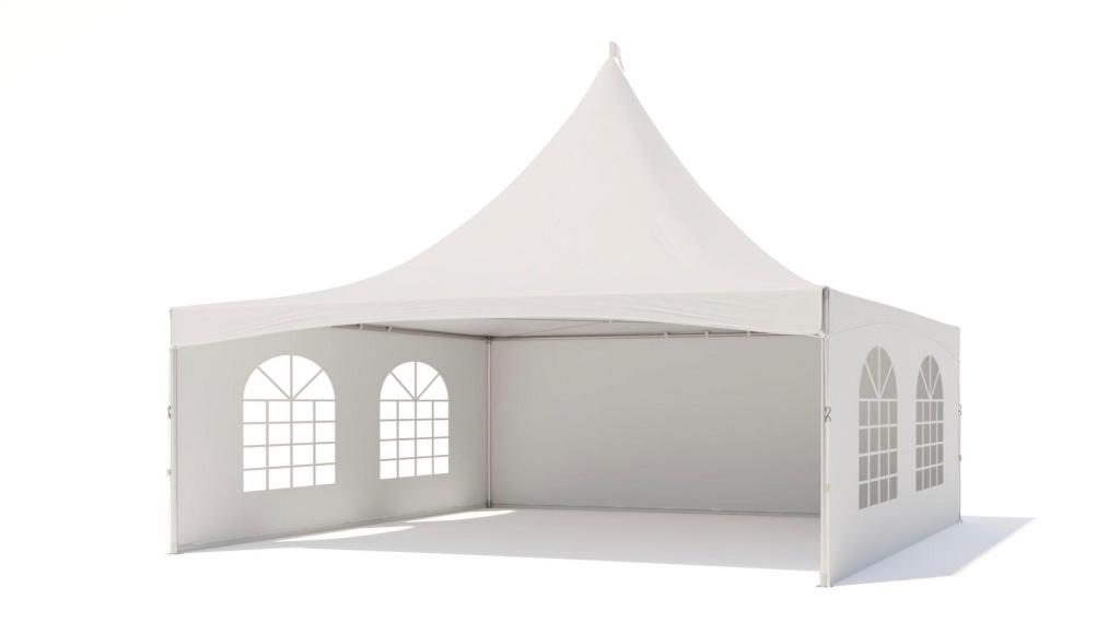 pagodetent 6x6, Tuin en Terras, Partytenten, Verzenden, 6 meter of meer, Nieuw, 2 meter of meer