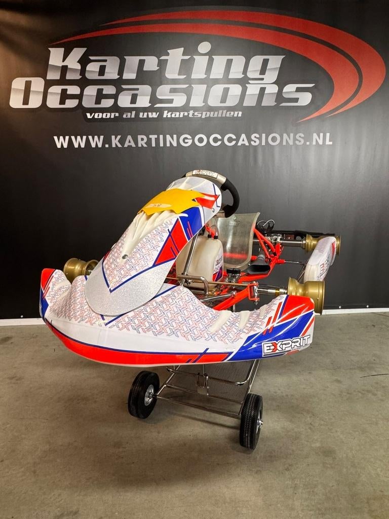 TE KOOP: EXPRIT KART 2025 ( 4 weekenden gebruikt!) #58, Sport en Fitness, Karting, Ophalen, Gebruikt, Kart