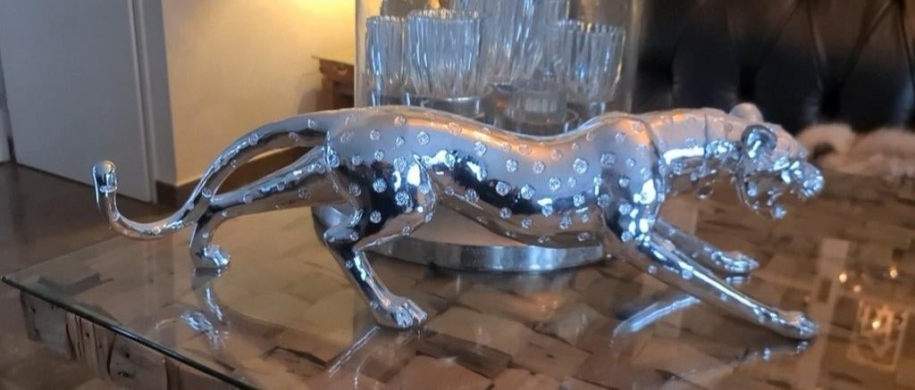 Panter beeld, Ophalen of Verzenden, Zo goed als nieuw, Wild dier, Overige typen