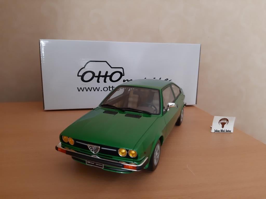 Alfa Romeo Sud Sprint 1976 groen OT1043 van Ottomobile 1:18, Hobby en Vrije tijd, Modelauto's | 1:18, OttOMobile, Auto, Nieuw