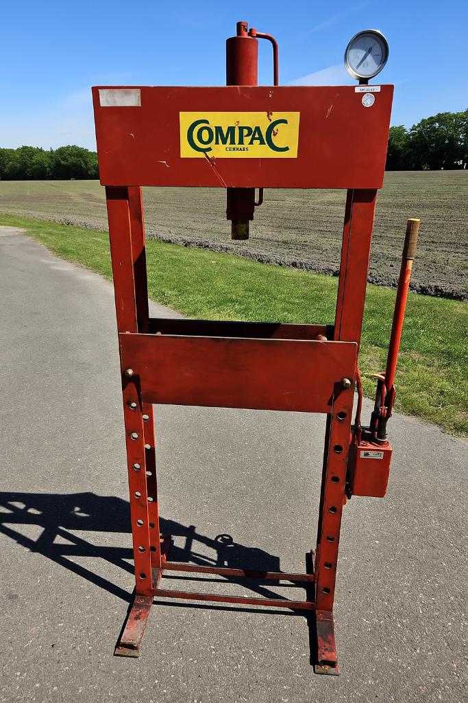 Compac Werkplaatspers lagerpers hydraulische pers, Ophalen, Gebruikt