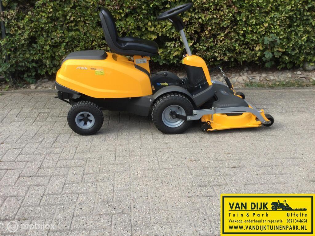 Stiga villa HST 13 combi 85 dek B&S Motor, Ophalen, Zo goed als nieuw, Opvangzak
