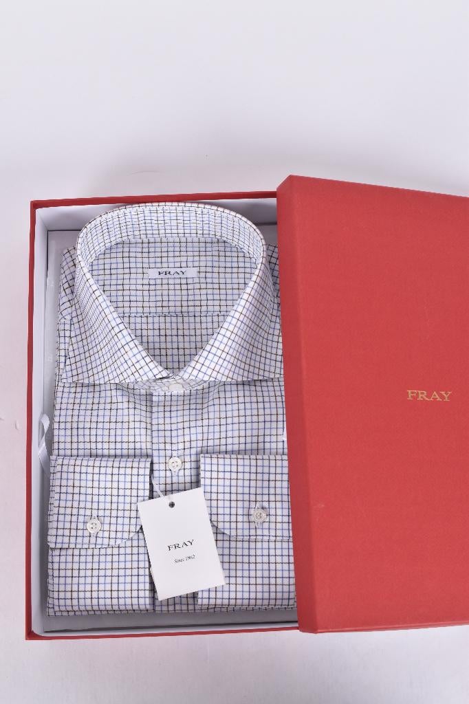 Nieuw shirt overhemd van FRAY katoen maat 43, Kleding | Heren, Overhemden, FRAY, Wit, Italy, Nieuw