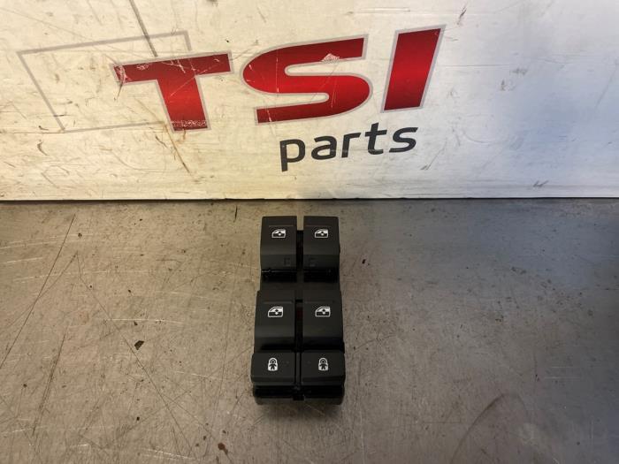 Elektrisch Raam Schakelaar van een Audi A3, Gebruikt, -, -, -