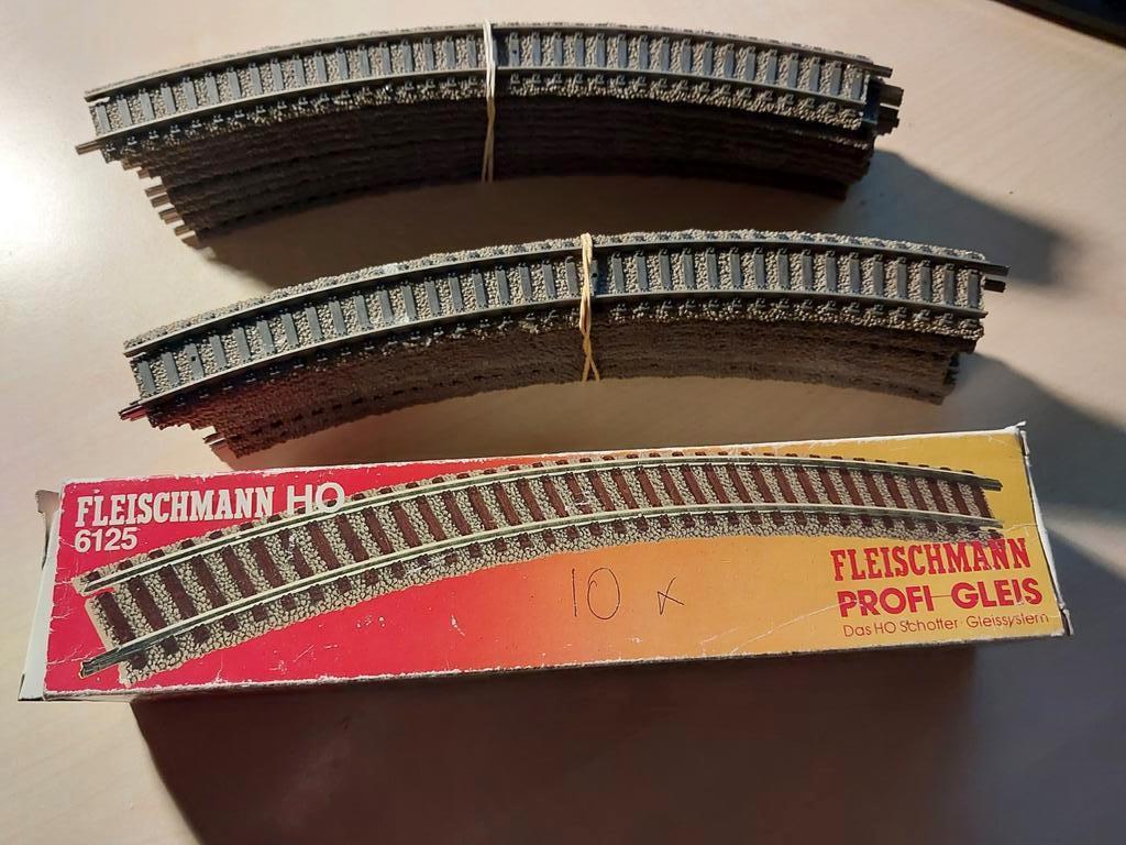 Fleischmann Profi rails, Hobby en Vrije tijd, Gebruikt, Gelijkstroom, Fleischmann, Rails