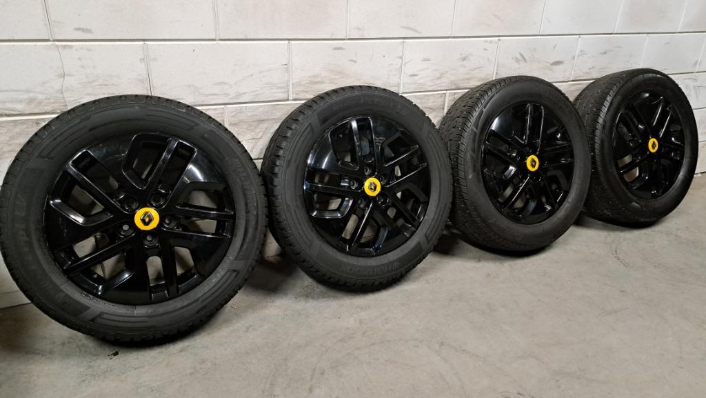 Lichtmetalen velgen Renault Trafic Vivaro Talento 215/60/17, Banden en Velgen, 17 inch, Bestelwagen, Gebruikt